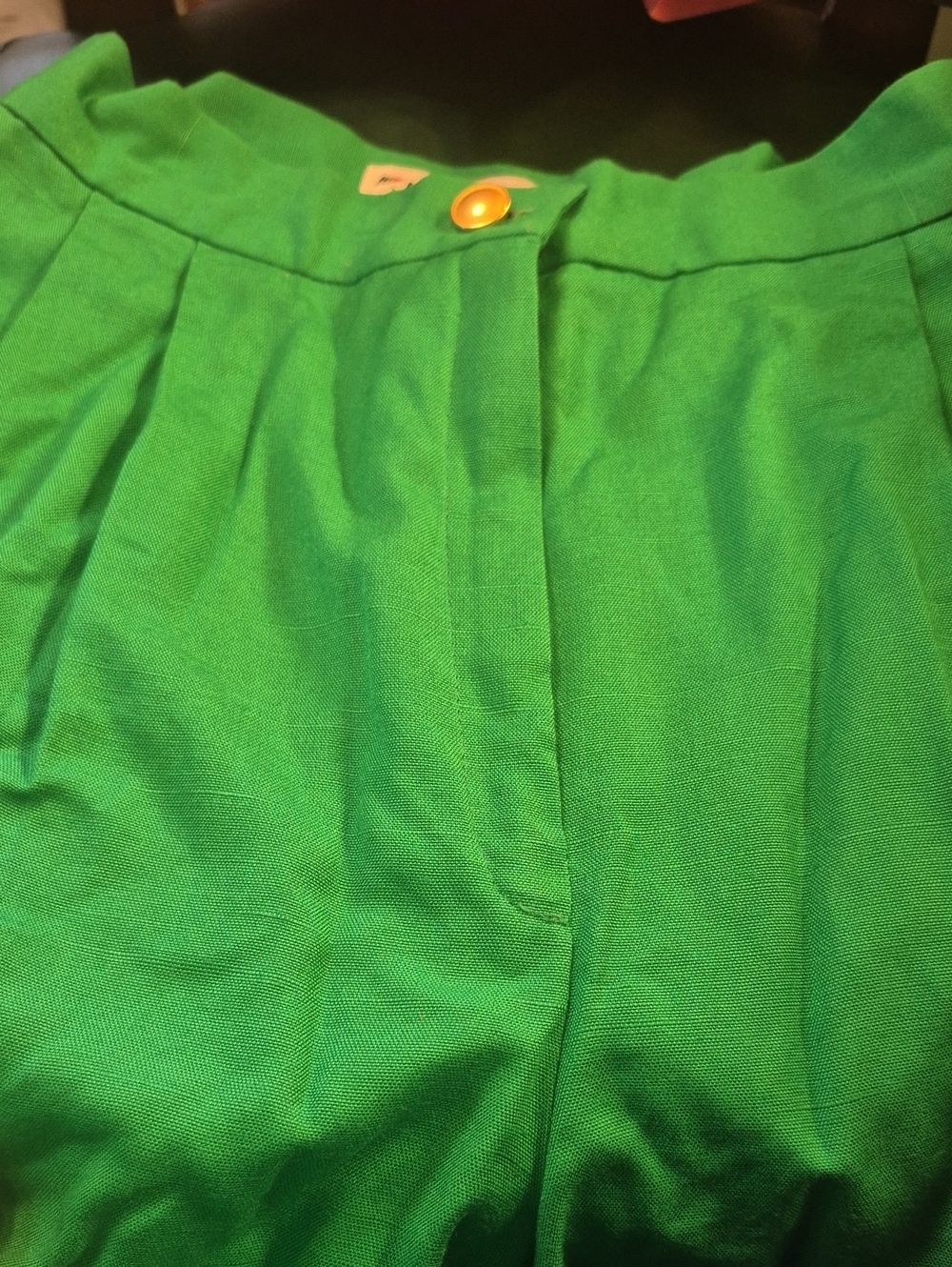 JH Collectibles Bright Green Women's Pleated Shorts